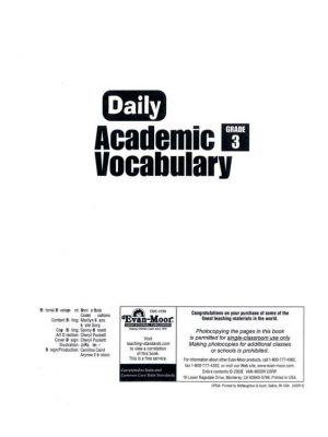 Daily Academic Vocabulary 3 (2)