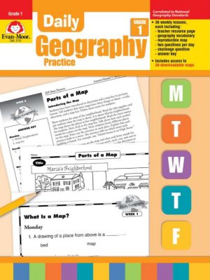 Daily Geography Practice Grade 1