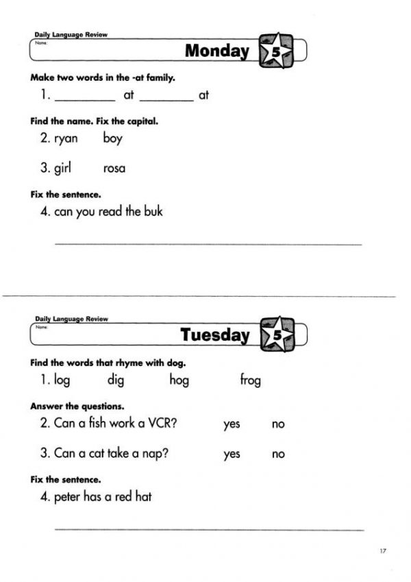 Daily language review 1 (5)