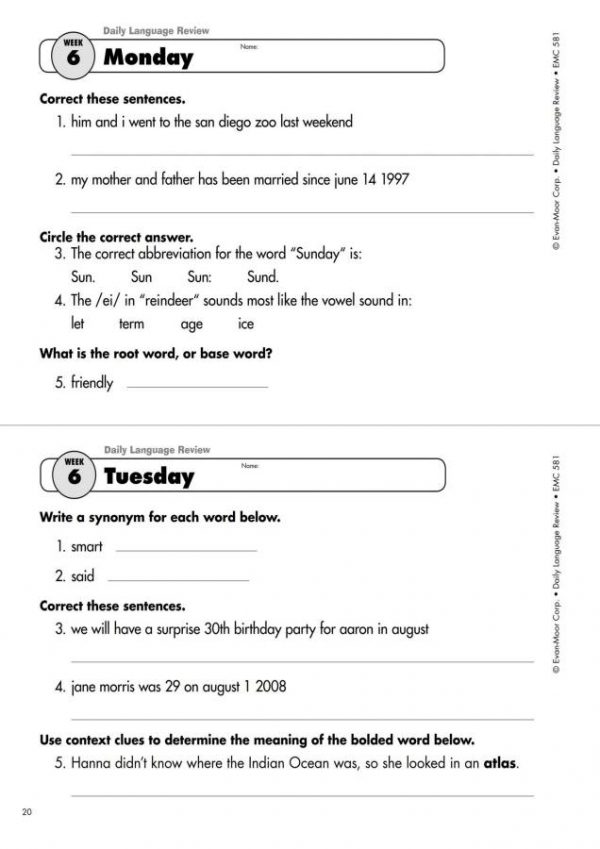 Daily language review 3 (3)