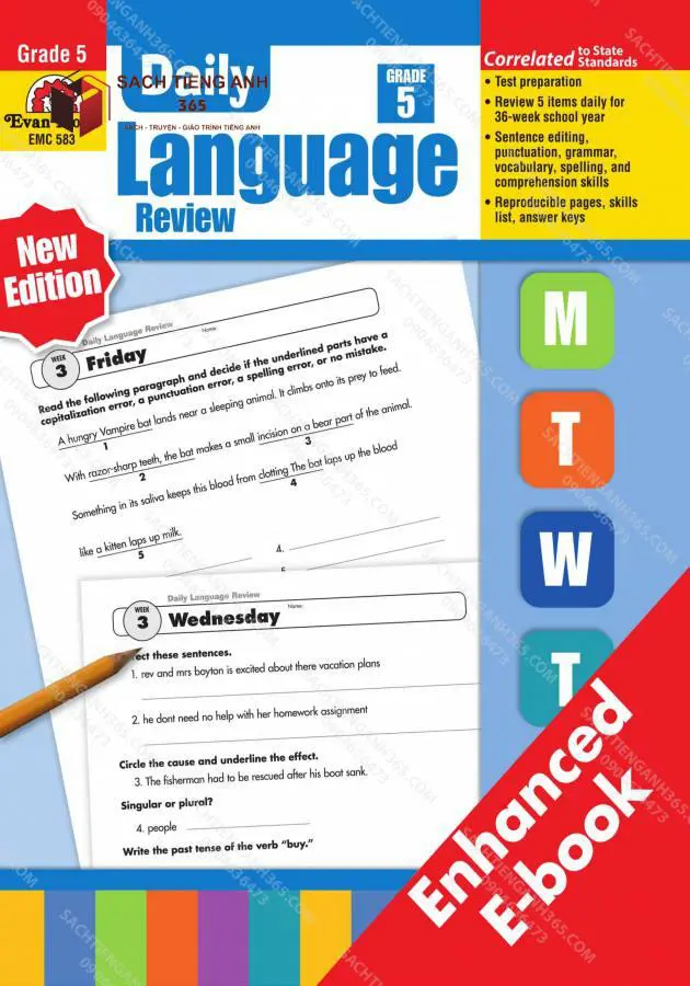Daily Language Review Grade 5