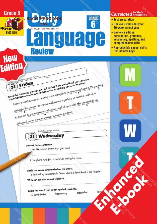 Daily Language Review Grade 6