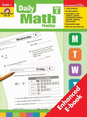[Sách] Daily Math Practice Grade 3 - Evan Moor
