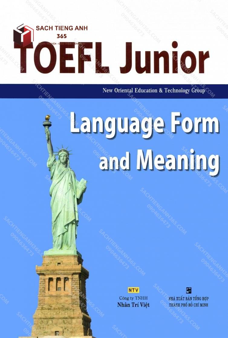 TOEFL Junior Language Form and Meaning