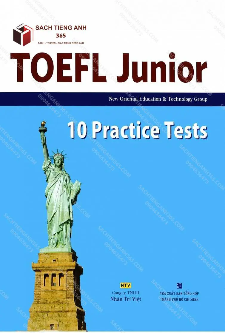 [SÁCH] TOEFL Junior 10 Practice Tests