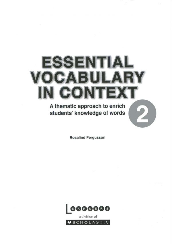 essential vocabulary 2 (2)