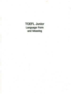 toefl junior_language_001