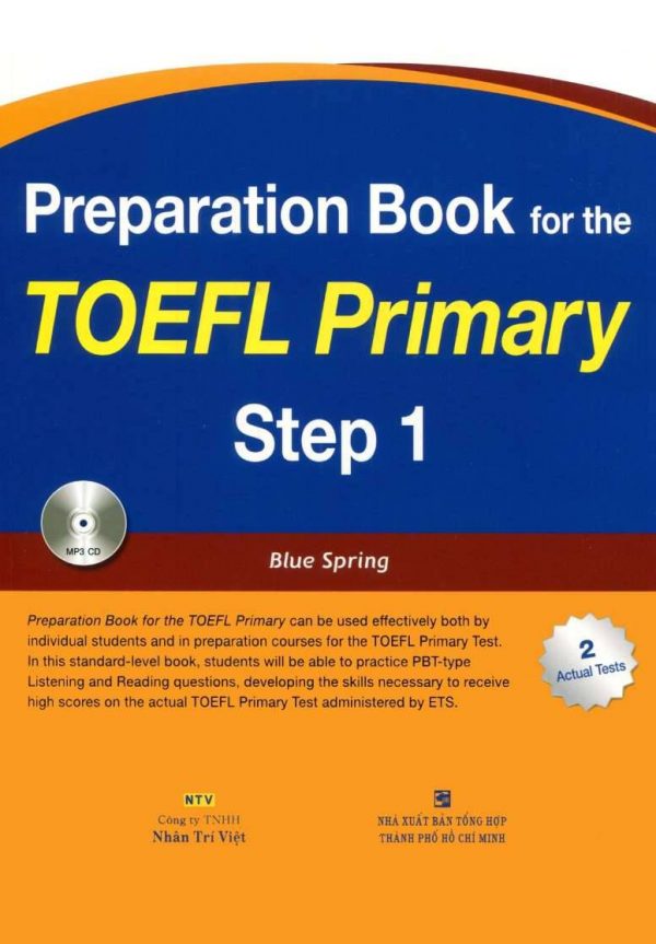 Toefl Primary Step 1 - Preparation book