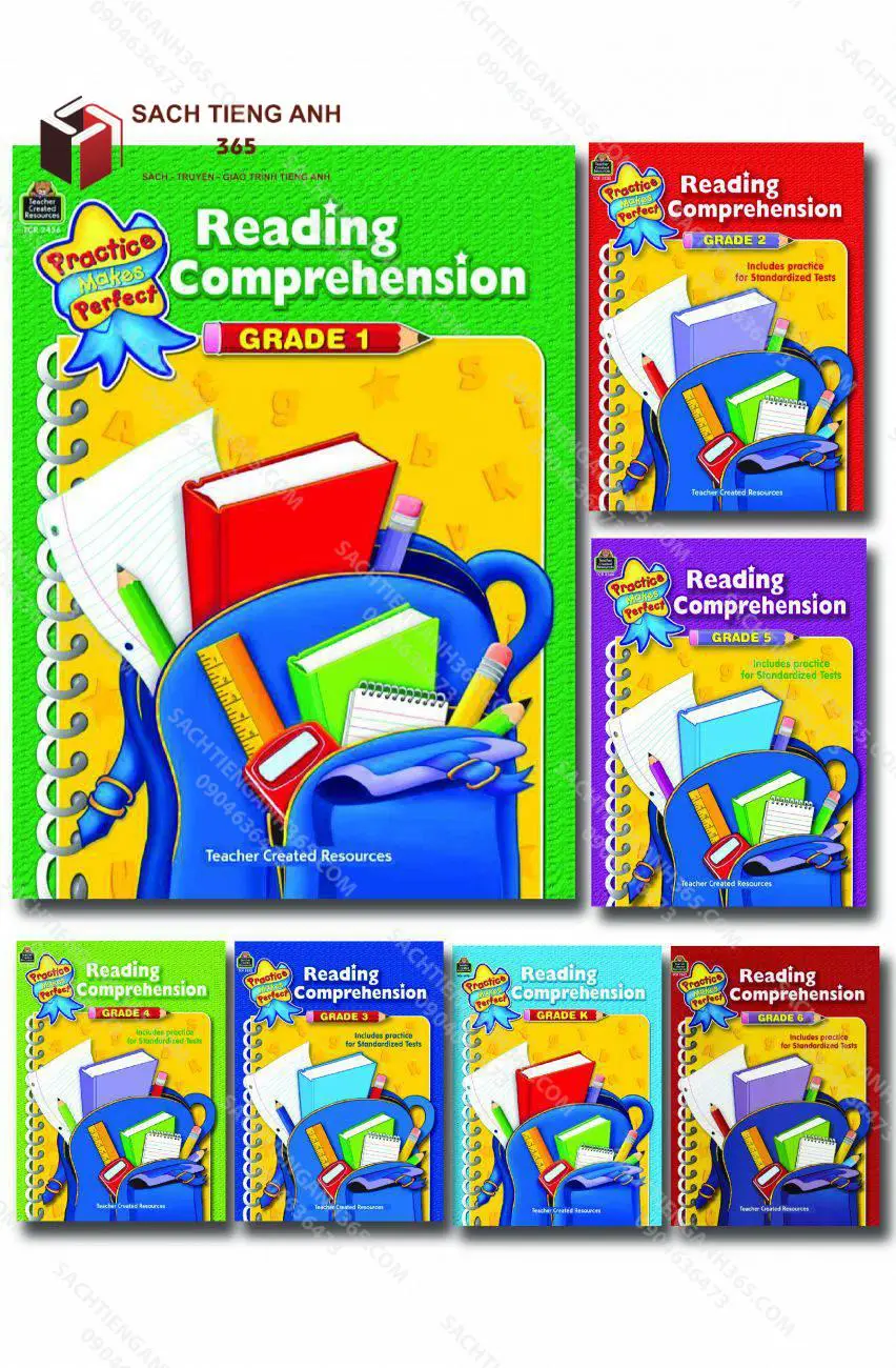 [Trọn Bộ] Reading Comprehension - Full (7 book)