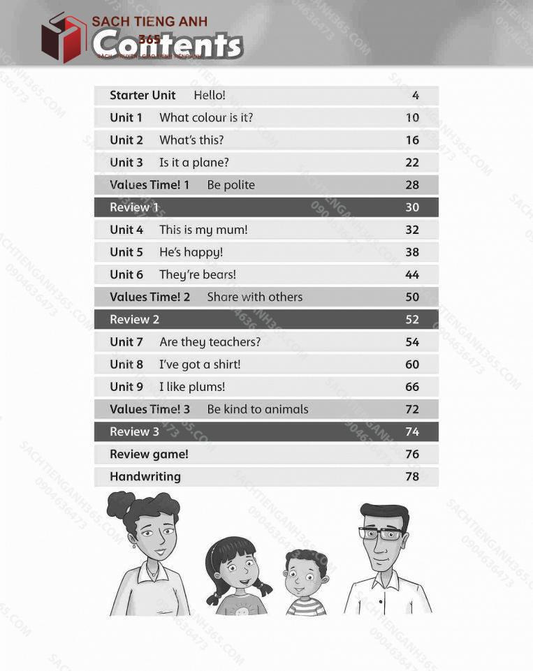 Family and Friends Starter Workbook 2nd_003