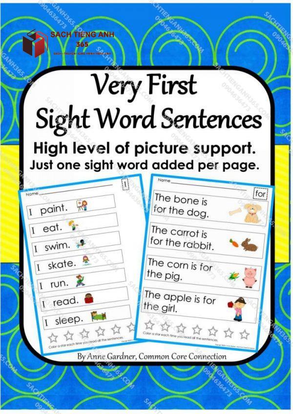 Very First Sight Word Sentences Cover