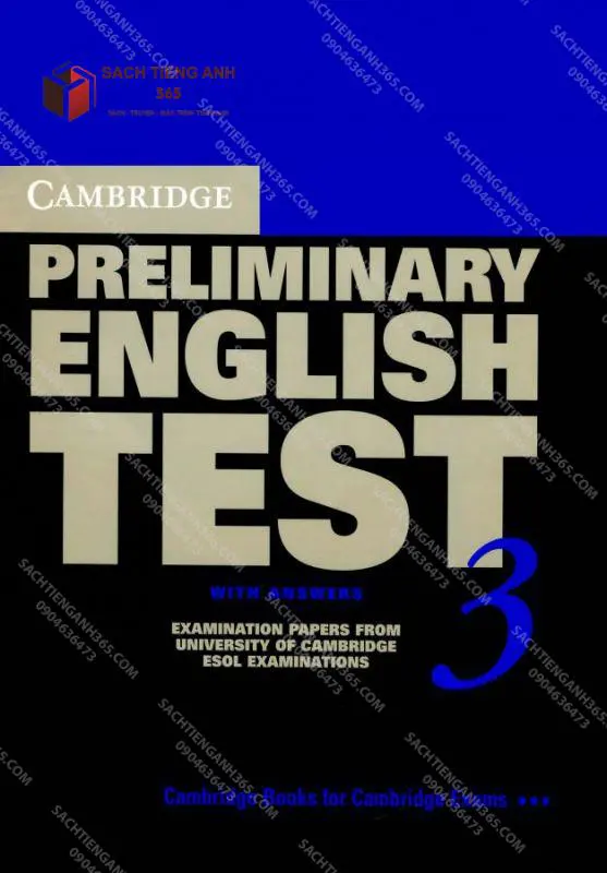 Cambridge Preliminary English Test 3