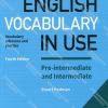 English Vocabulary in use - Pre Intermediate & Intermediate