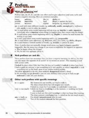 English Vocabulary In Use Pre Int & Int 1st Edition_Page20