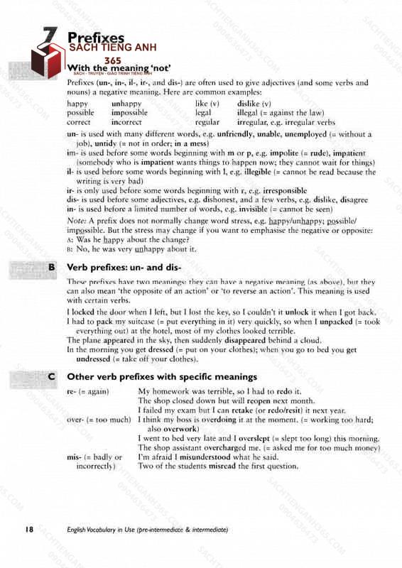 English Vocabulary In Use Pre Int & Int 1st Edition_Page20