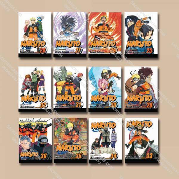 Naruto Tiếng Anh - Volume 25-36 (Phần 3)