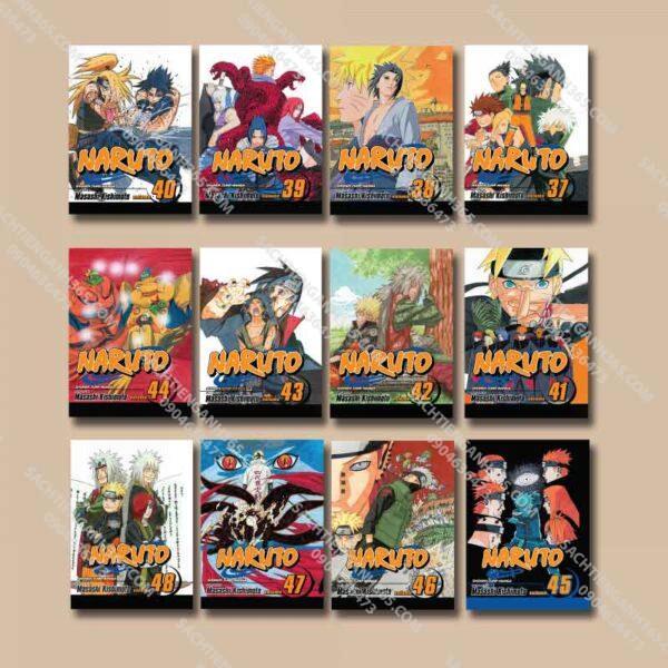 Naruto Tiếng Anh - Volume 37-48 (Phần 4)