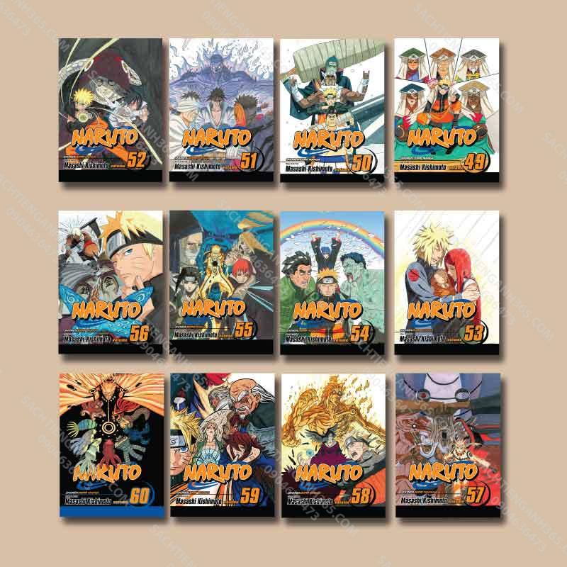 Naruto Tiếng Anh - Volume 49-60 (Phần 5)