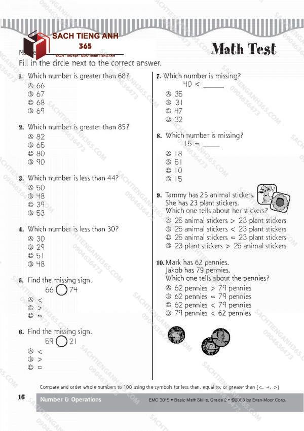 Basic Math Skills Grade 2_Page19