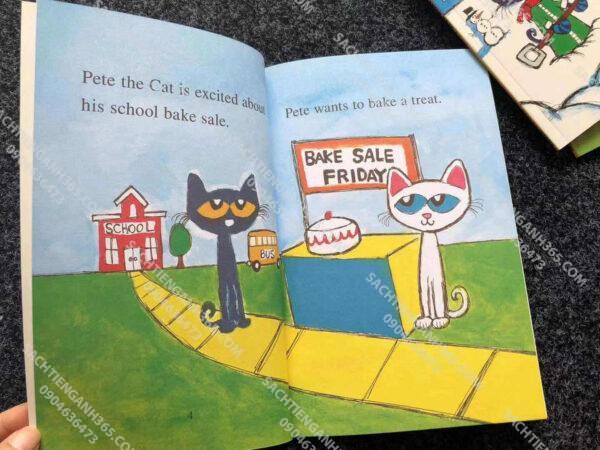 I Can Read - Pete The Cat | 24 Books + File MP3 - Sách nhập khẩu