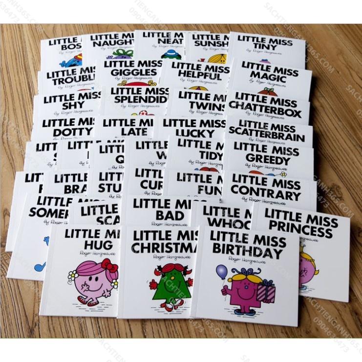 Little Miss: The Complete Collection | 37 Books + CD - Sách nhập khẩu
