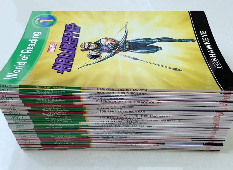 Marvel World Of Reading - 31 Books | Bộ truyện Nhập khẩu