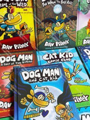 Dog Man | 13 cuốn + AUDIO - Bản bìa cứng | Truyện nhập khẩu