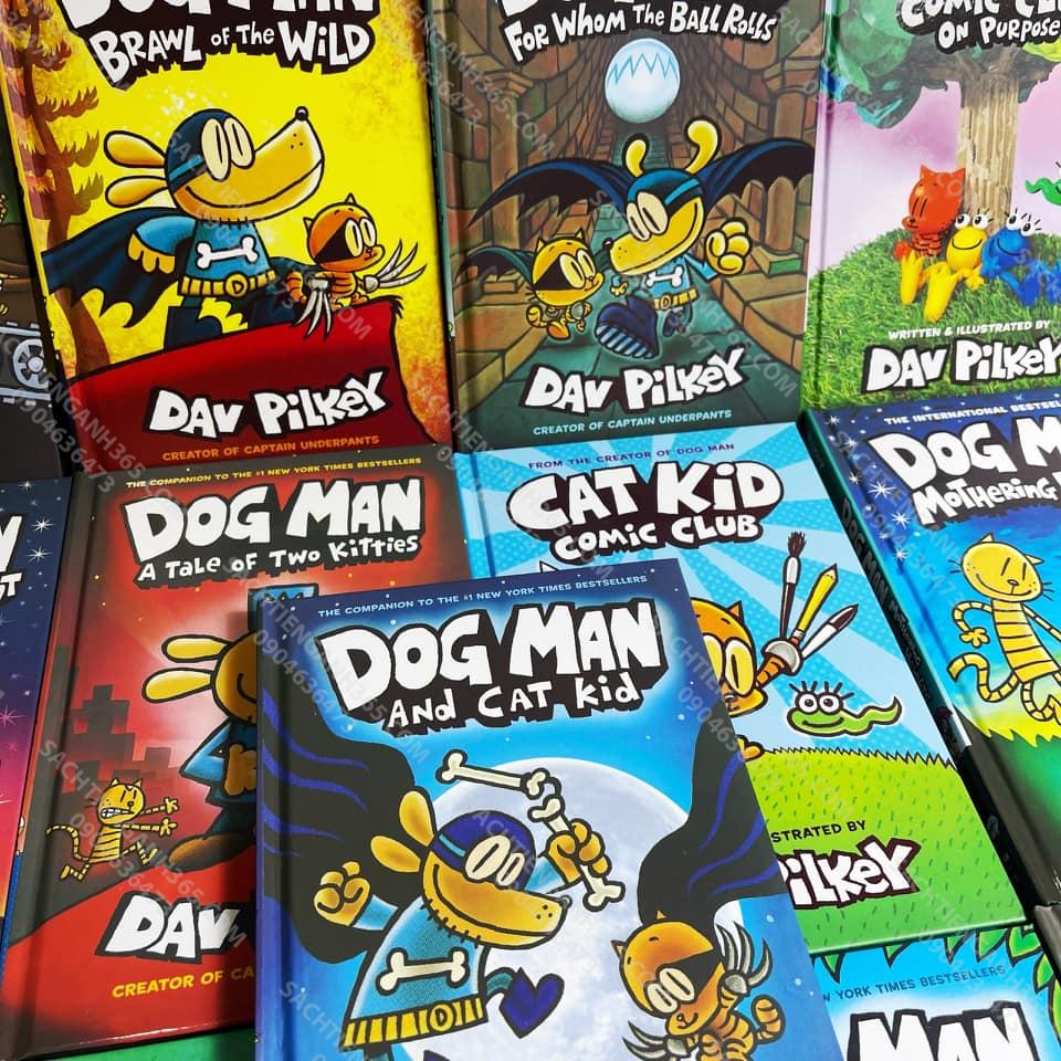 Dog Man |14 cuốn + AUDIO - Bản bìa cứng | Truyện nhập khẩu