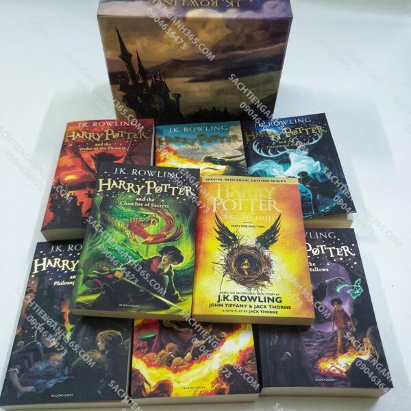 Harry Potter Boxset - 8 Books | Bộ truyện Nhập khẩu
