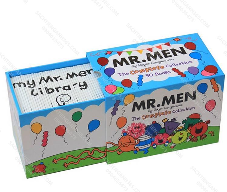 Mr. Men : The Complete Collection | 50 Books + CD - Sách nhập khẩu