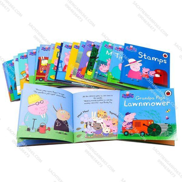 Peppa Pig Ultimate Collection | Hộp vàng - 50 Books + AUDIO| Sách nhập