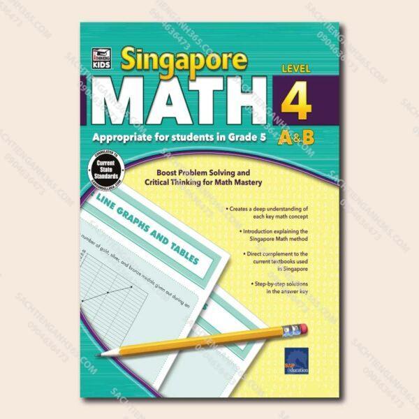 Singapore Math, Level 4 A & B (Grade 5)