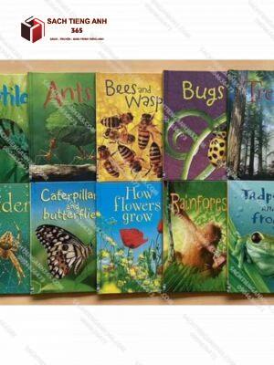 Usborne Beginners Nature 10 Books Box Set Collection -  Bìa Mềm