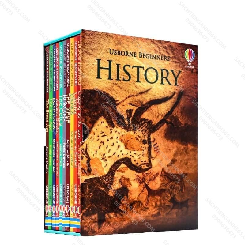 Usborne Beginners History - Bìa cứng (10 Books)