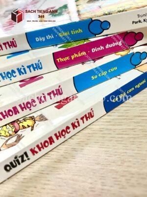 QUIZ ! KHOA HỌC KÌ THÚ : HÀNH TRÌNH THÁM HIỂM CƠ THỂ | 4 CUỐN