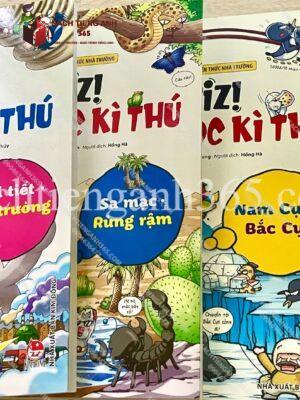 QUIZ ! KHOA HỌC KÌ THÚ : KHÍ TƯỢNG - ĐỊA CHẤT | 6 CUỐN