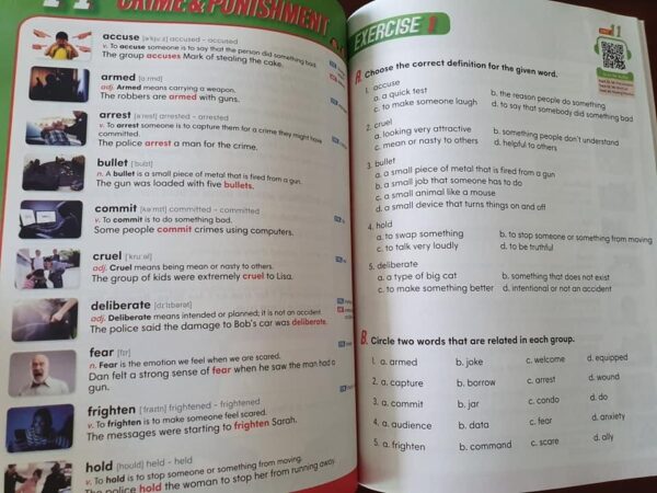 [Sách nhập khẩu] 2000 Core English Words - 4 Books + File Nghe