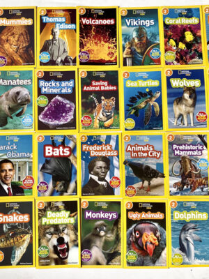 [Sách nhập khẩu] National Geographic Kids Level 2 – 36 cuốn + File nghe