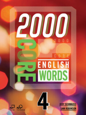 [Sách nhập khẩu] 2000 Core English Words - 4 Books + File Nghe