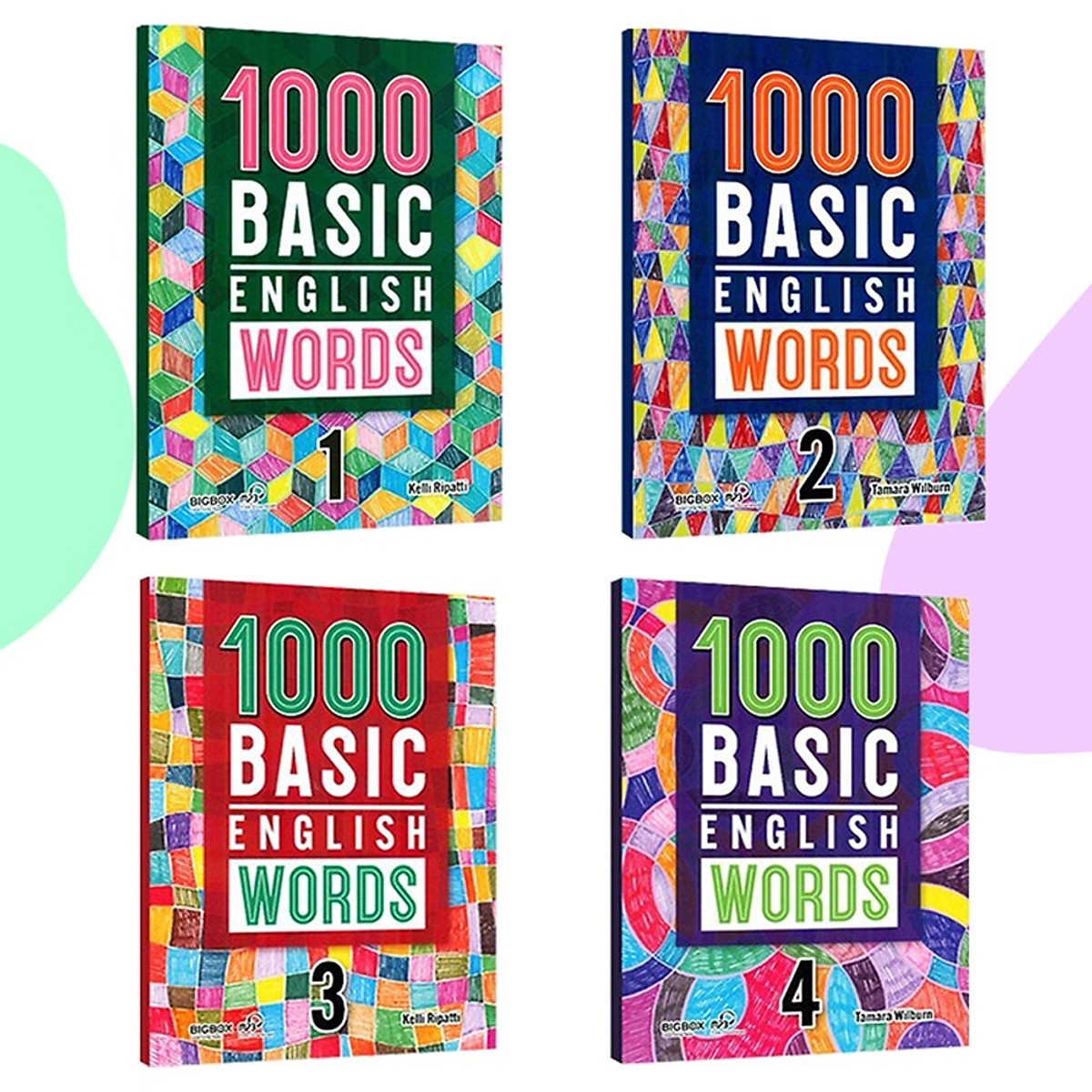 [Sách nhập khẩu] 1000 Basic English Words + File Nghe
