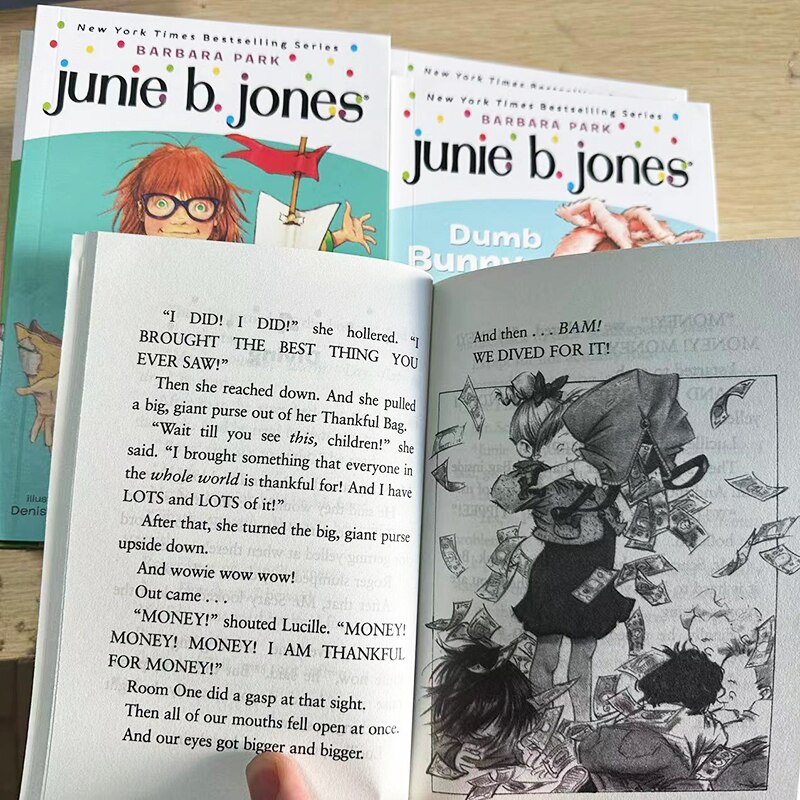 [Sách Nhập Khẩu] Junie B. Jones Books In A Bus - 28 Books