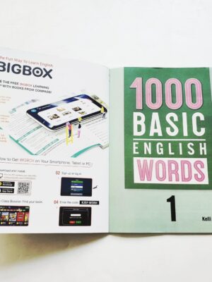 [Sách nhập khẩu] 1000 Basic English Words + File Nghe