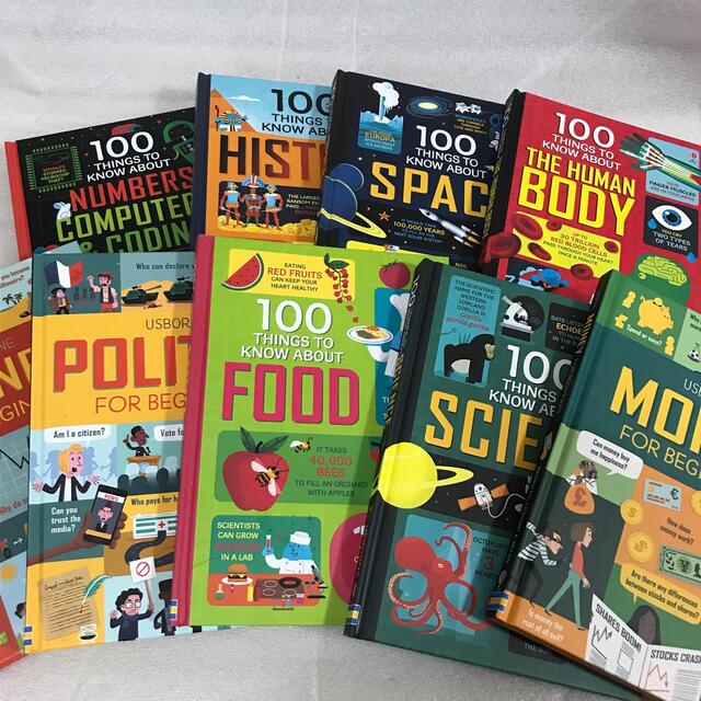 [Sách nhập khẩu] Usborne 100 Things To Know About - 9 Books