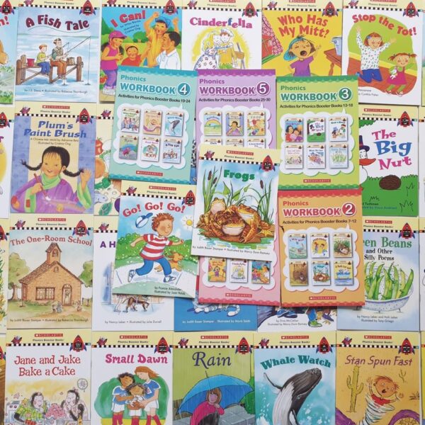 [Sách nhập khẩu] Scholastic Phonics - 35 Books + File Nghe