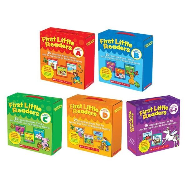 [Sách nhập khẩu] First Little Readers - 5 Level/ 6 Boxset + File Nghe