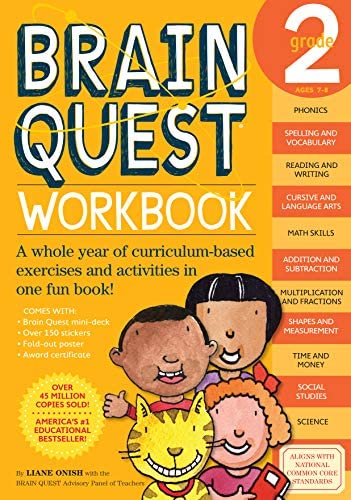 [Sách nhập khẩu] Brain Quest Workbooks