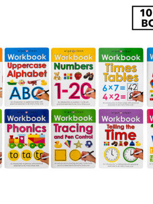 [Sách nhập khẩu] Wipe Clean Workbook - 10 Books