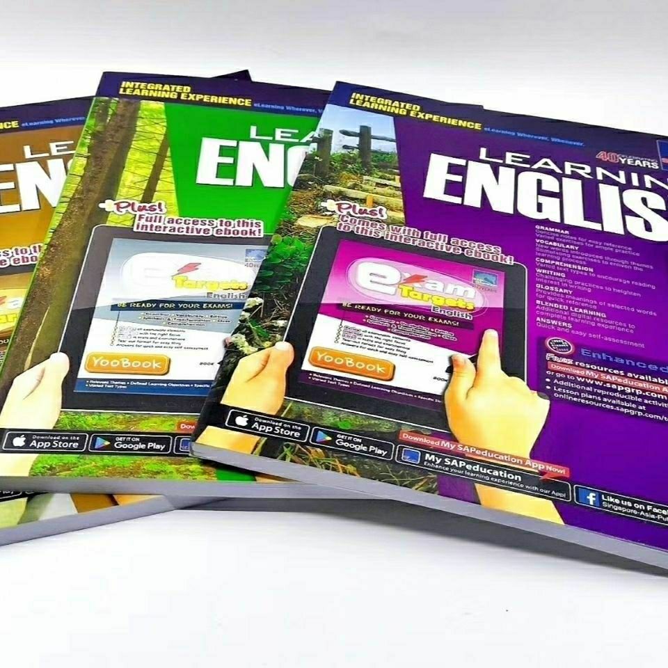 [Sách Nhập Khẩu] SAP Learning English Workbook | Level N-6 (9 Books)