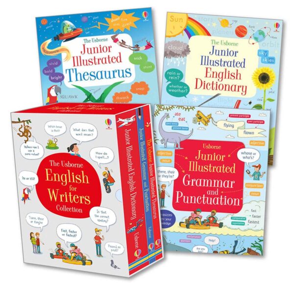 [Sách Nhập Khẩu] The Usborne English For Writers Collection - 3 Books