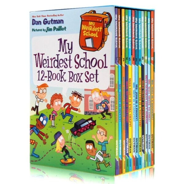 [Sách nhập khẩu] My weirdest school – Level 4 | 12 Books